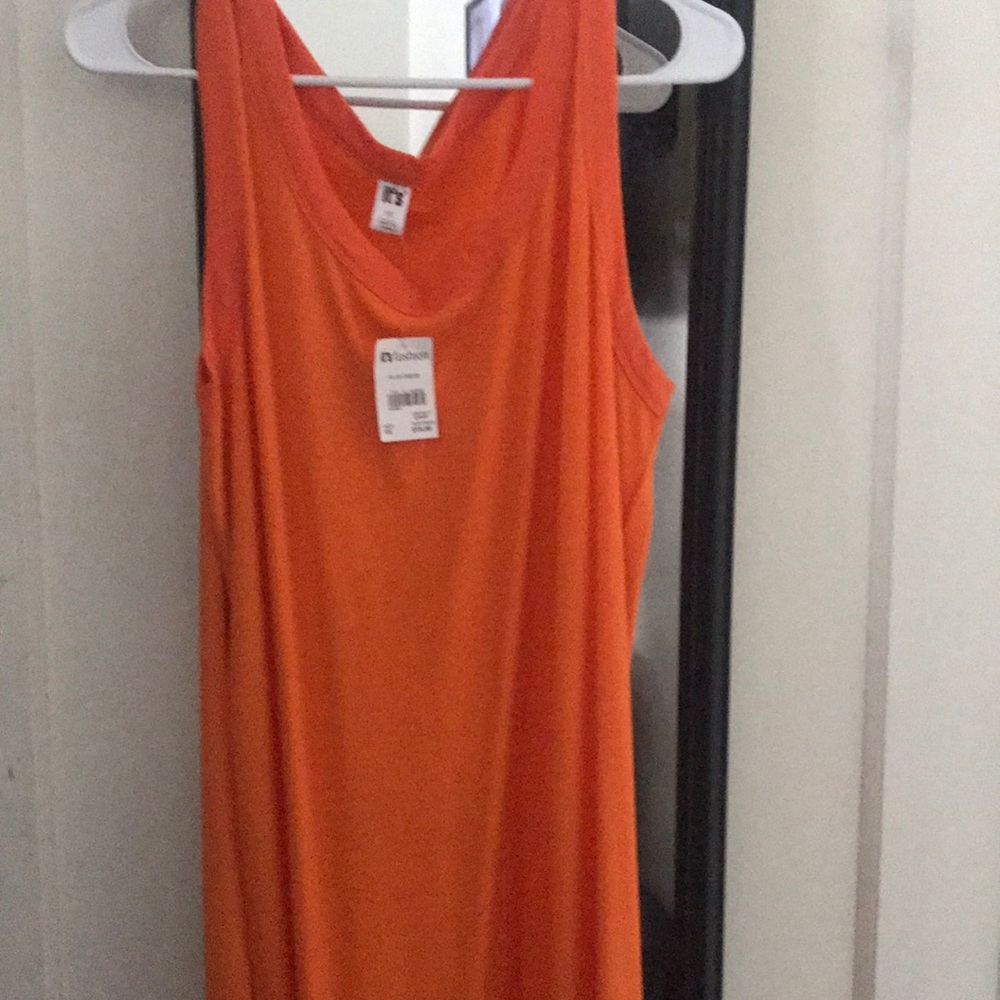 Orange Maxi Dress